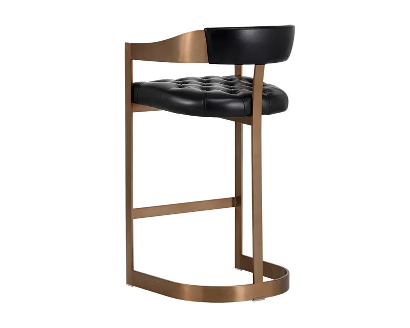 Beaumont Barstool - Antique Brass