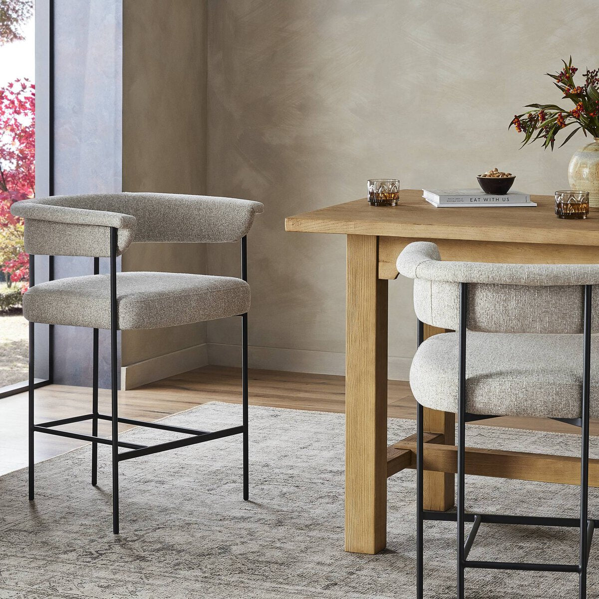 CARRIE BAR & COUNTER STOOL