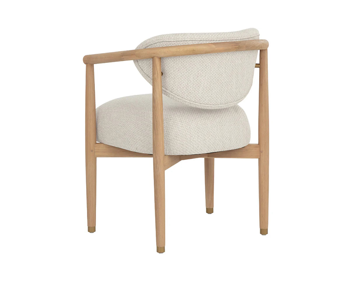 Sigrid Dining Armchair - Antique Brown