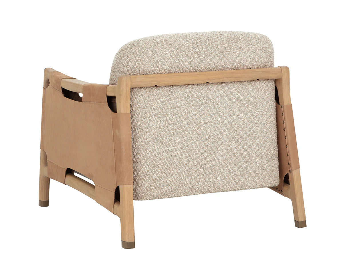 Calloway Lounge Chair - Light Oak