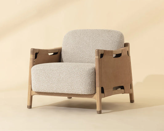 Calloway Lounge Chair - Light Oak