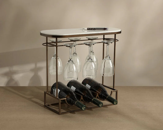 Lodi 3 Bottle Wine Rack