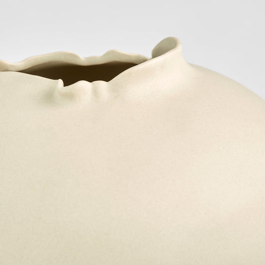 Tambora Vase | White – Medium