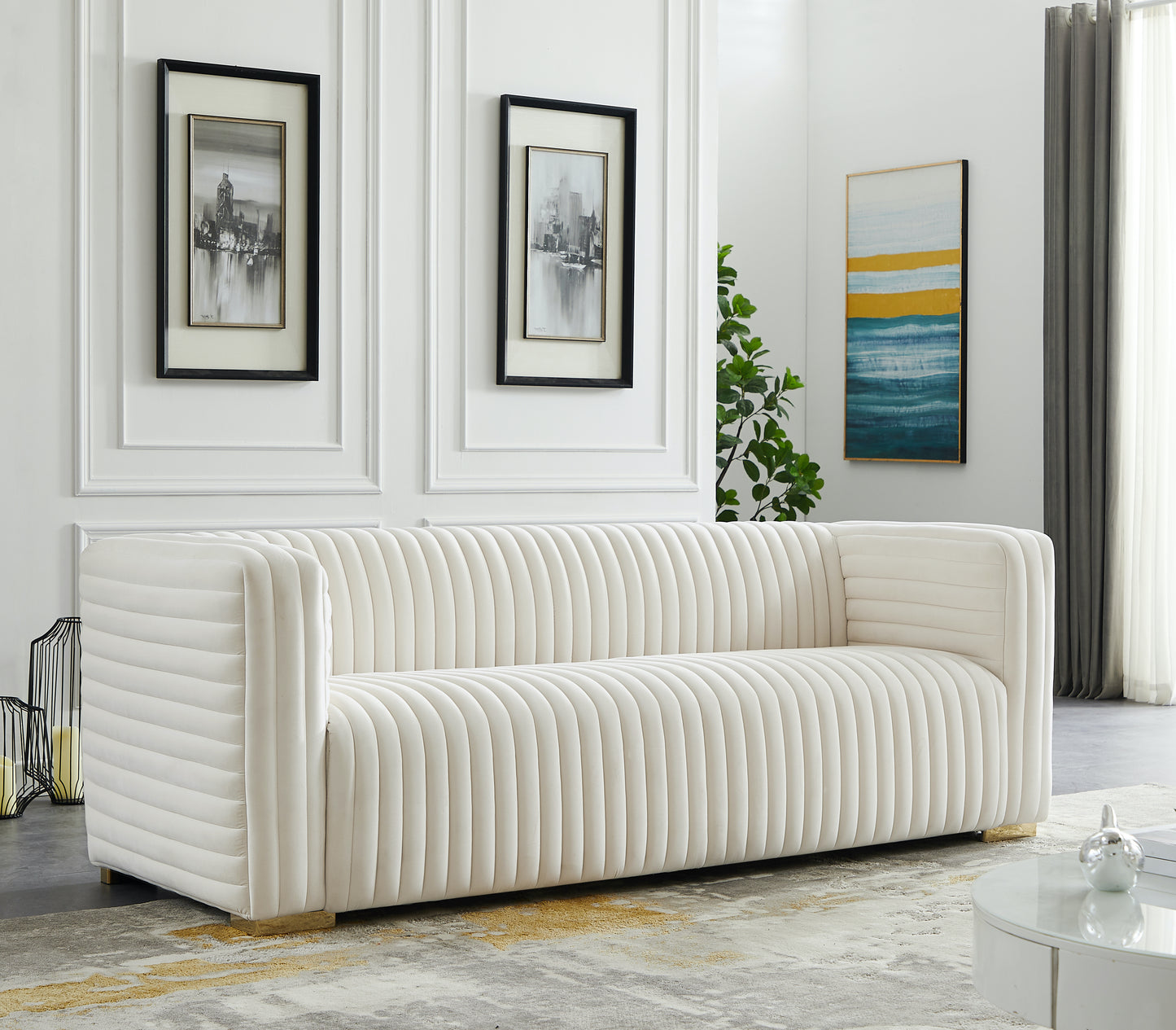 Ravish Velvet Sofa