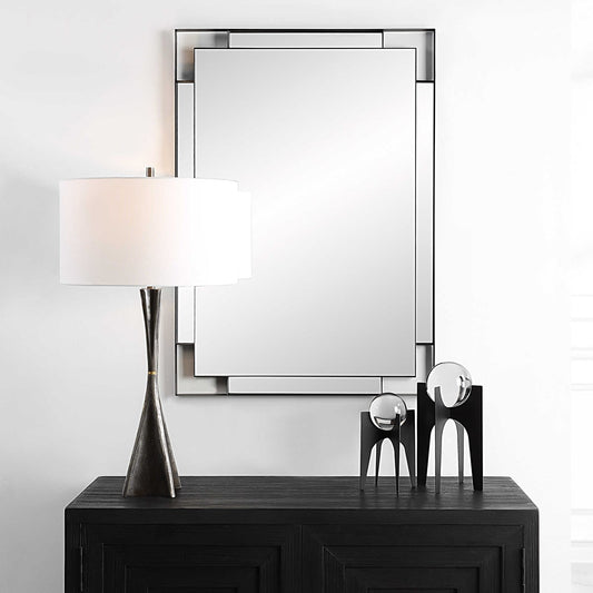 STELLAN MIRROR, BLACK