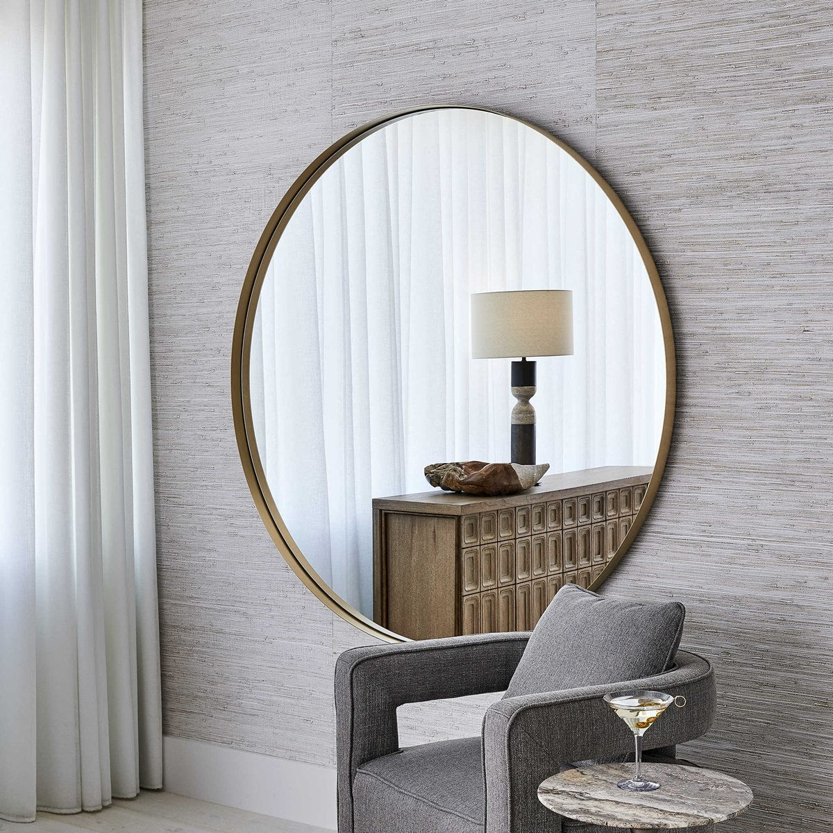 PADRIA ROUND MIRROR