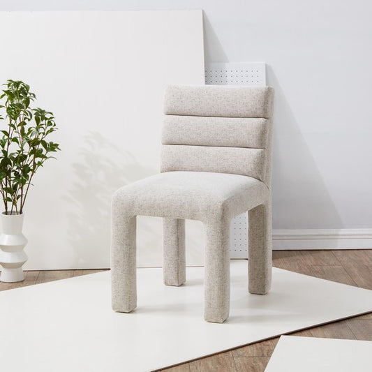 Pietro Channel Tufted Dining Chair