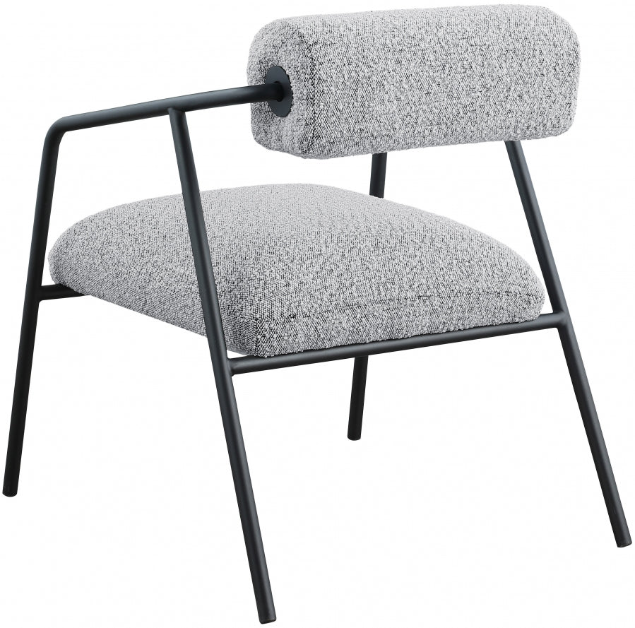 Carly Boucle Fabric Accent Chair