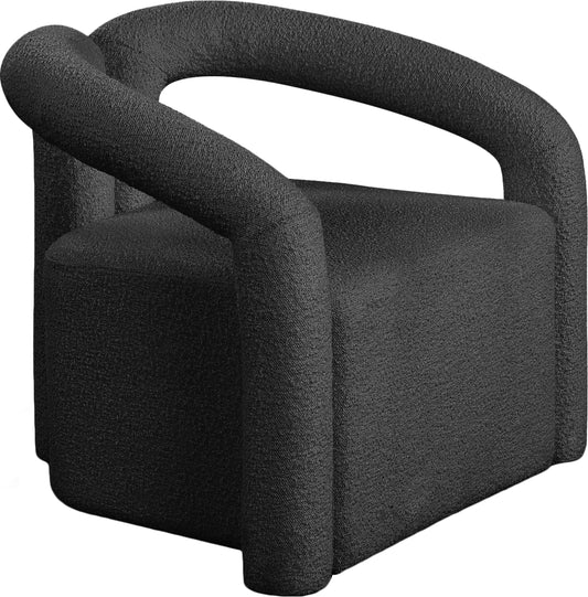 Otto Boucle Fabric Accent Chair