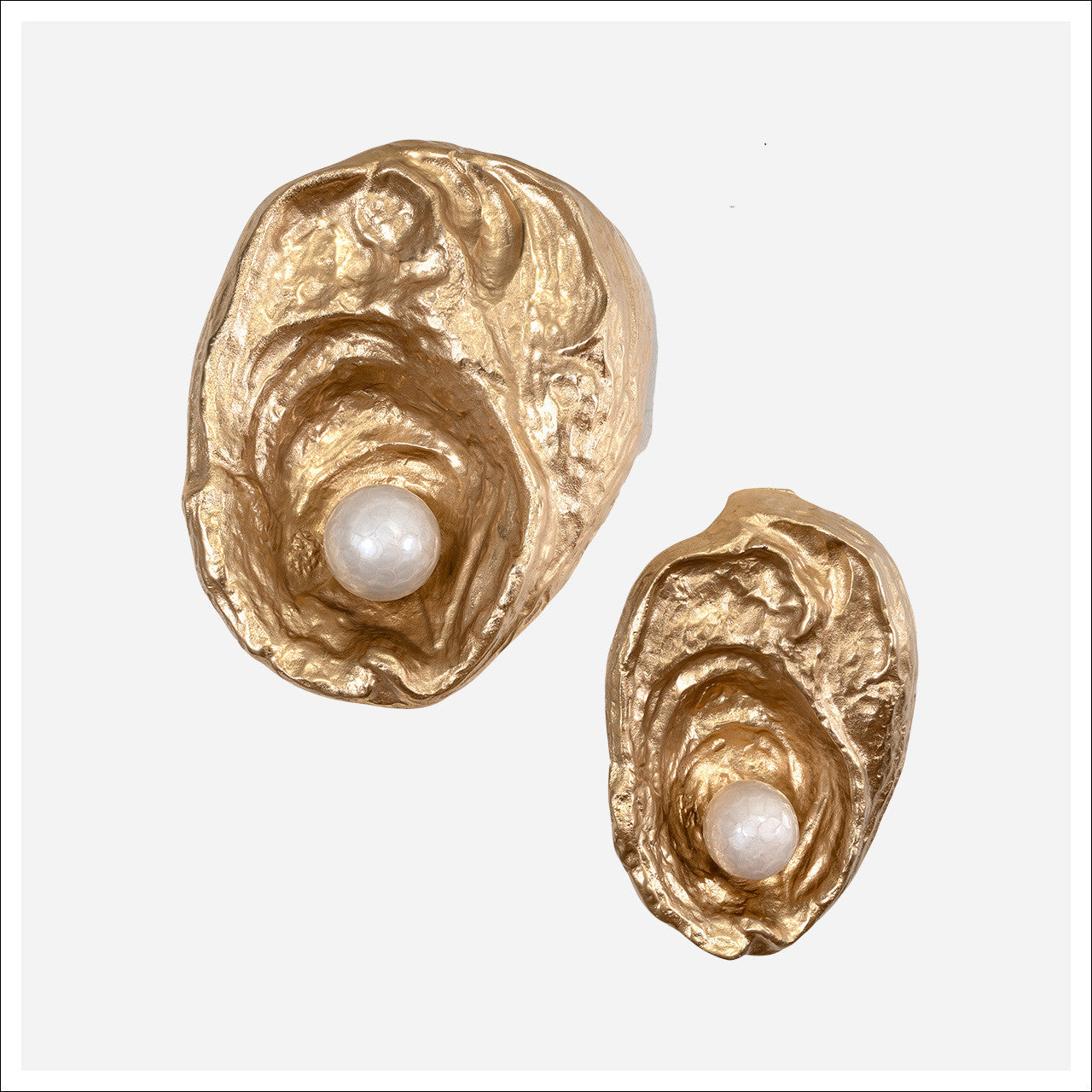 Zulo Gold Wall Decor -Set 2