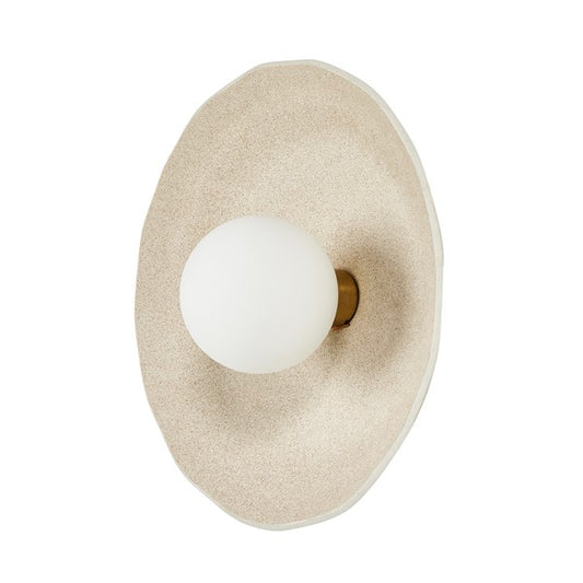Organic Ceramic Sconce