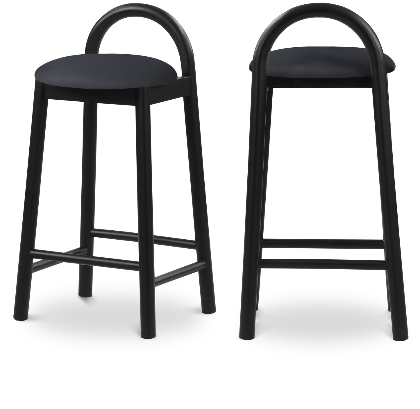 Calvin Vegan Leather Counter Stool