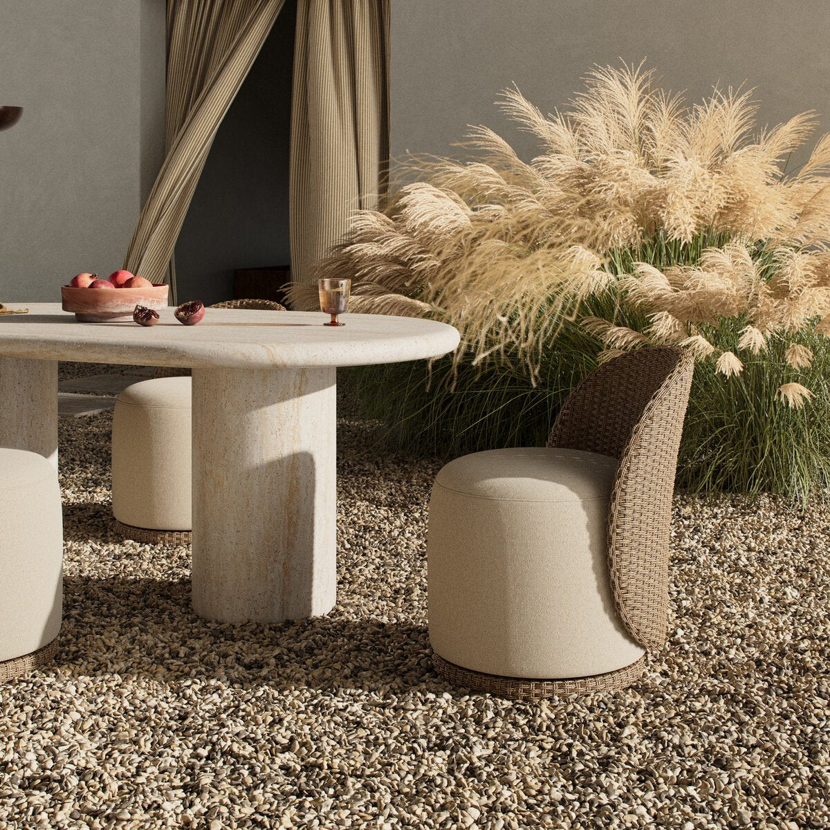 Quaid Outdoor Woven Dining Chair