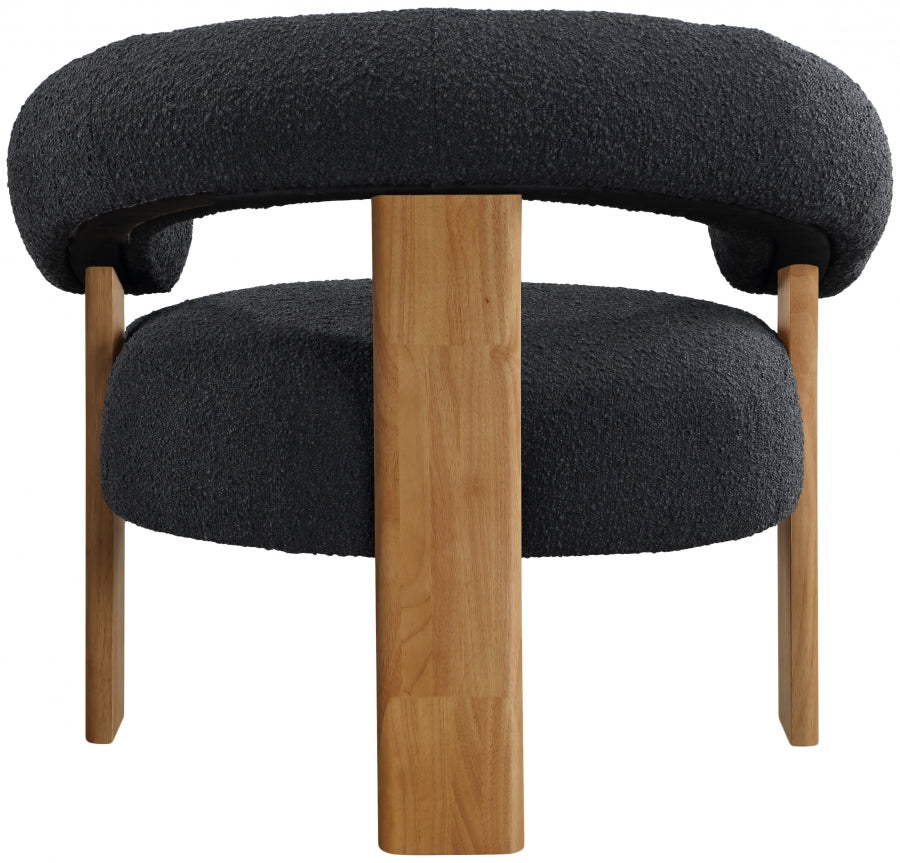 Winston Boucle Fabric Accent Chair