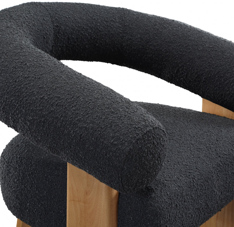Winston Boucle Fabric Accent Chair
