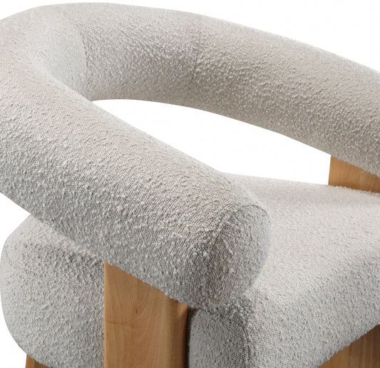 Winston Boucle Fabric Accent Chair