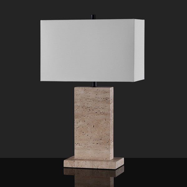 Jennabriana Travertine Table Lamp