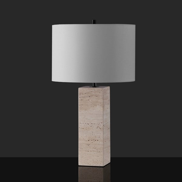Katebryn Travertine Table Lamp