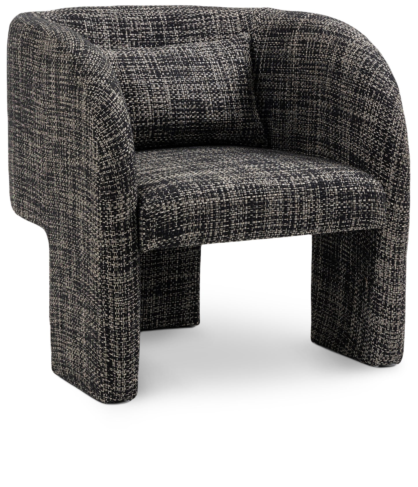 Sawyer Weaved Fabric Accent Chair