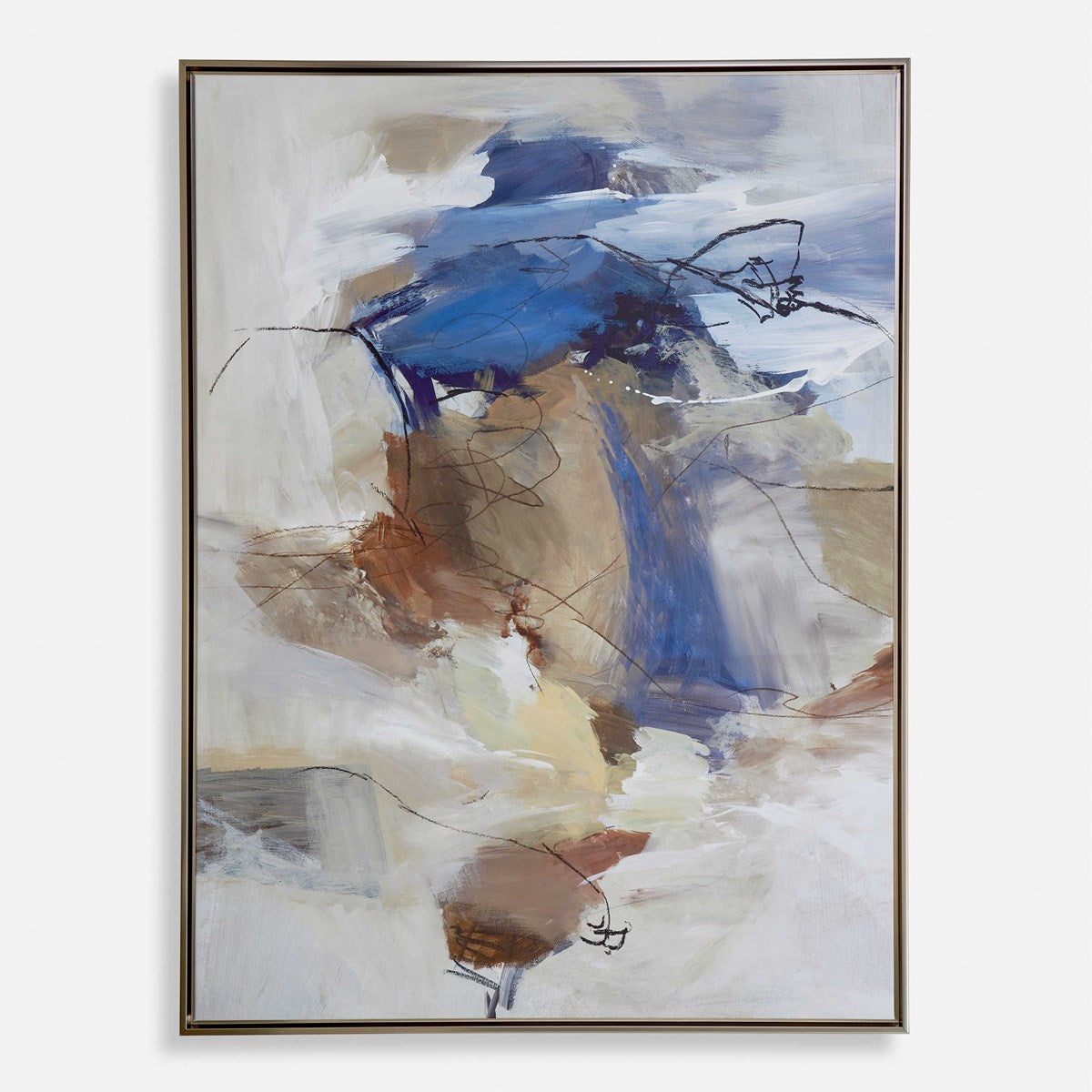 SUBTLE NUANCES FRAMED CANVAS