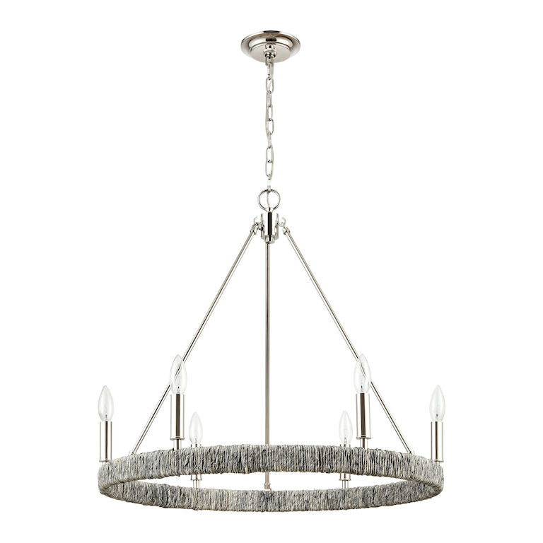 CANDELABRO ABACA 27''