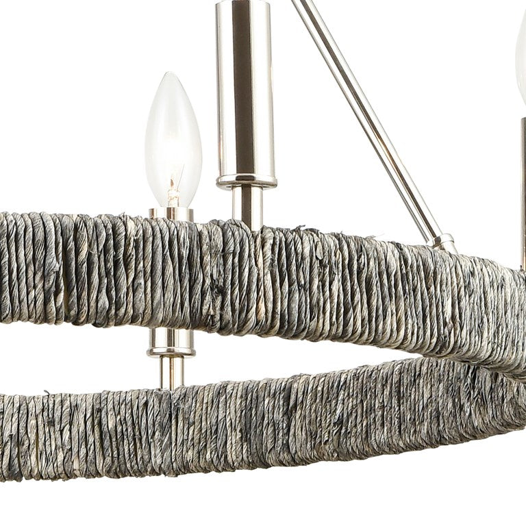 CANDELABRO ABACA 27''
