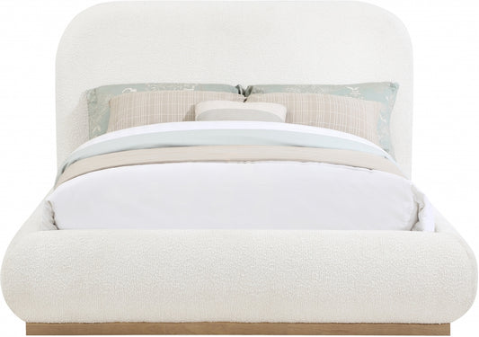 Vaughn Boucle Fabric Upholstered Bed