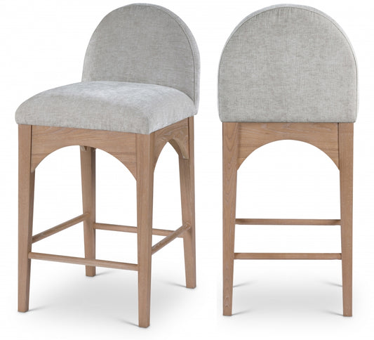 Waldorf Chenille Fabric Counter Stools