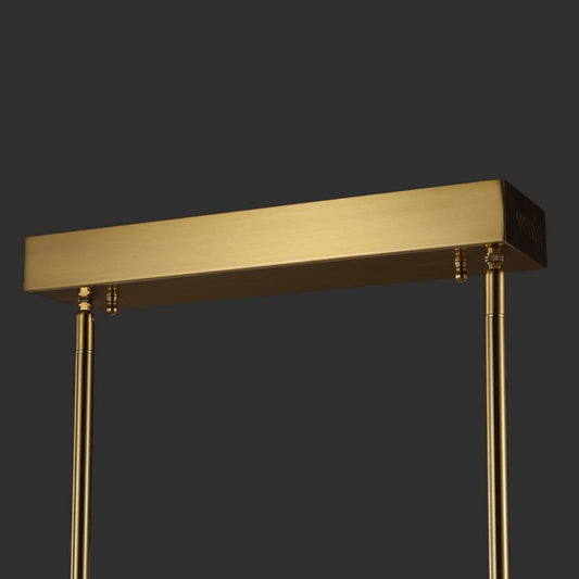 Evaria Acrylic Tube Chandelier