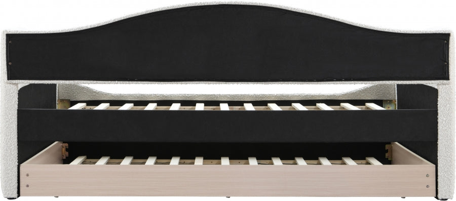 Arlo Boucle Fabric Upholstered Twin Daybed