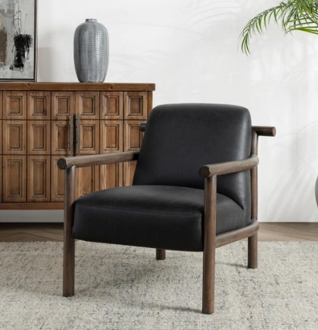 Azoria Accent Chair Black