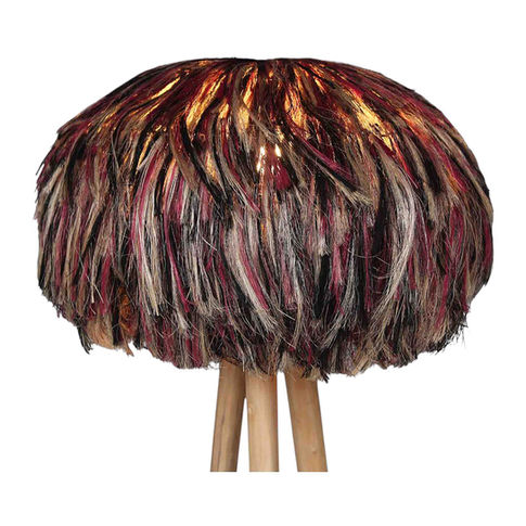 NUBA FLOOR LAMP BLACK AND RED