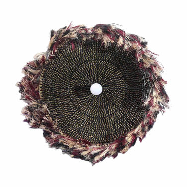 AMANI HANGING LAMP BLACK AND RED