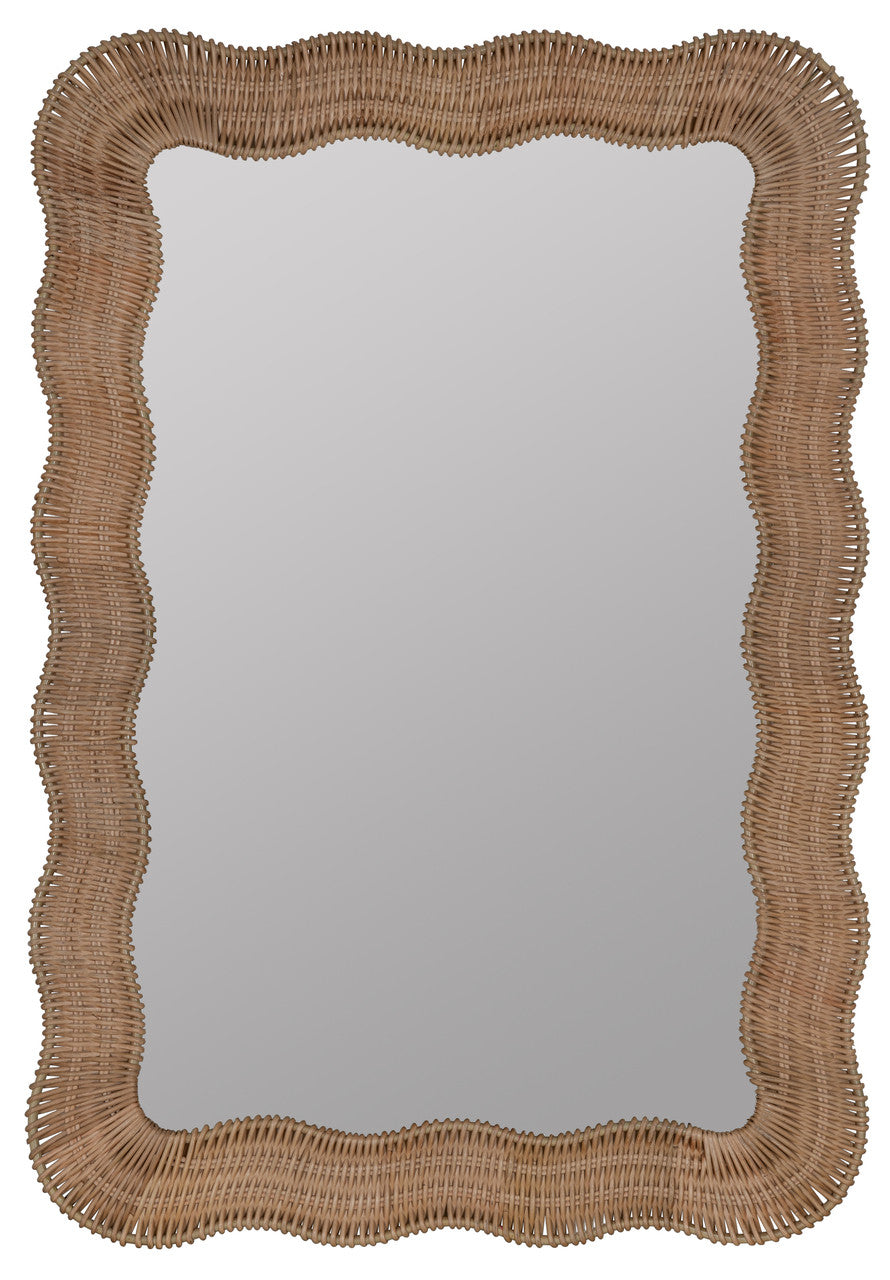 COOPER CLASSICS X ERIN GATES SCALLOPED LINDEN MIRROR