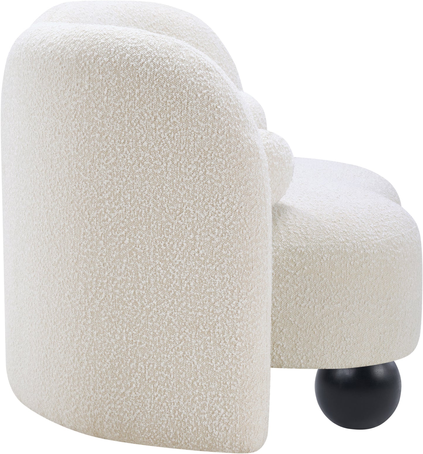 Daphne Boucle Fabric Chair