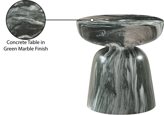 Avellino Marble Finish Indoor/Outdoor Concrete End Table