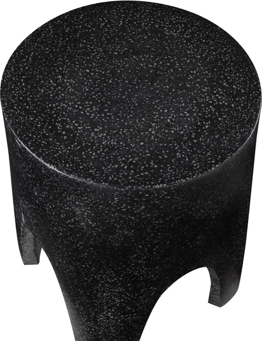 Foligno Marble Finish Indoor/Outdoor Concrete End Table