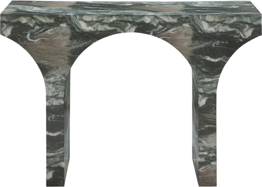 Pomezia Marble Finish Console Table
