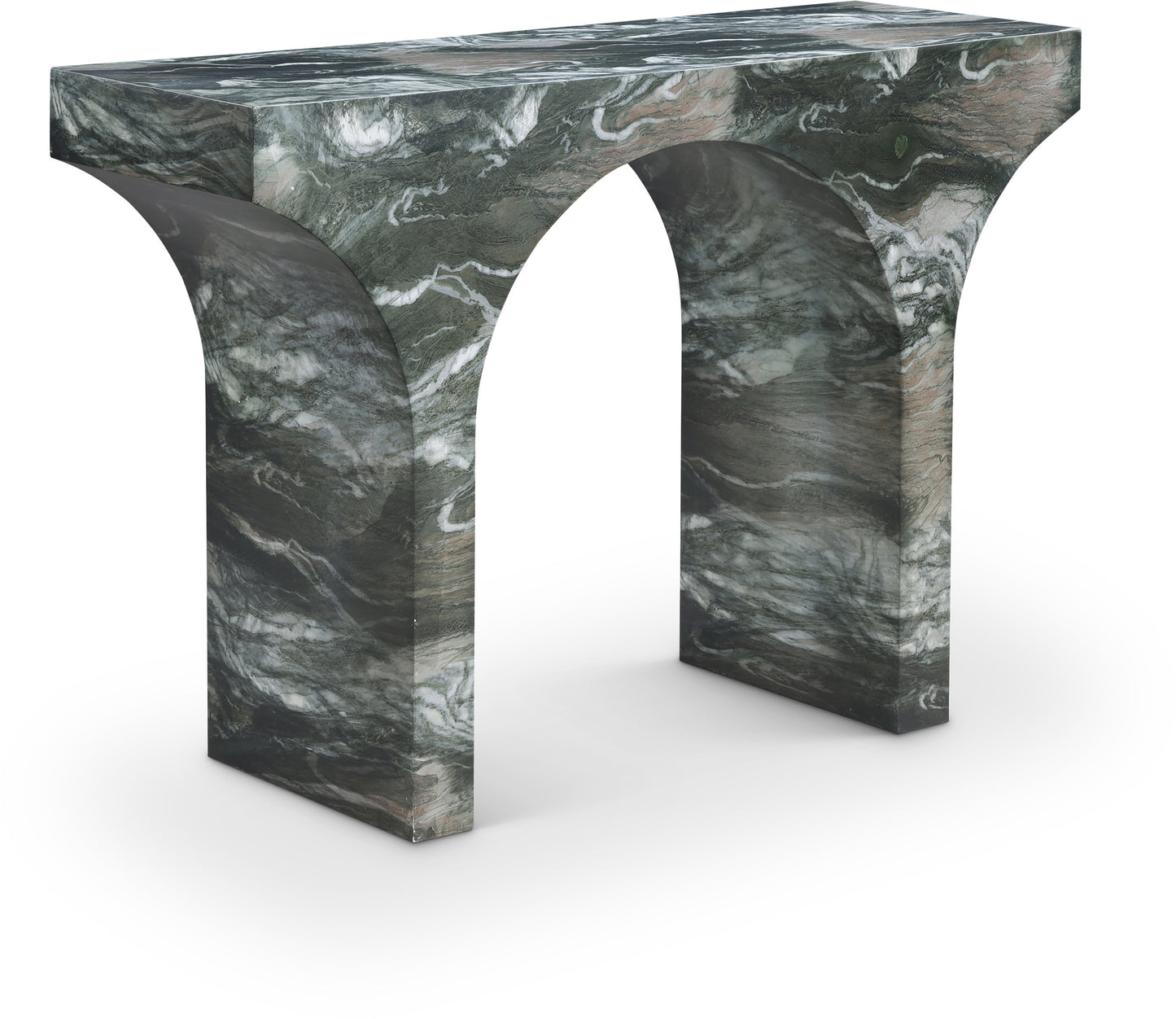 Pomezia Marble Finish Console Table