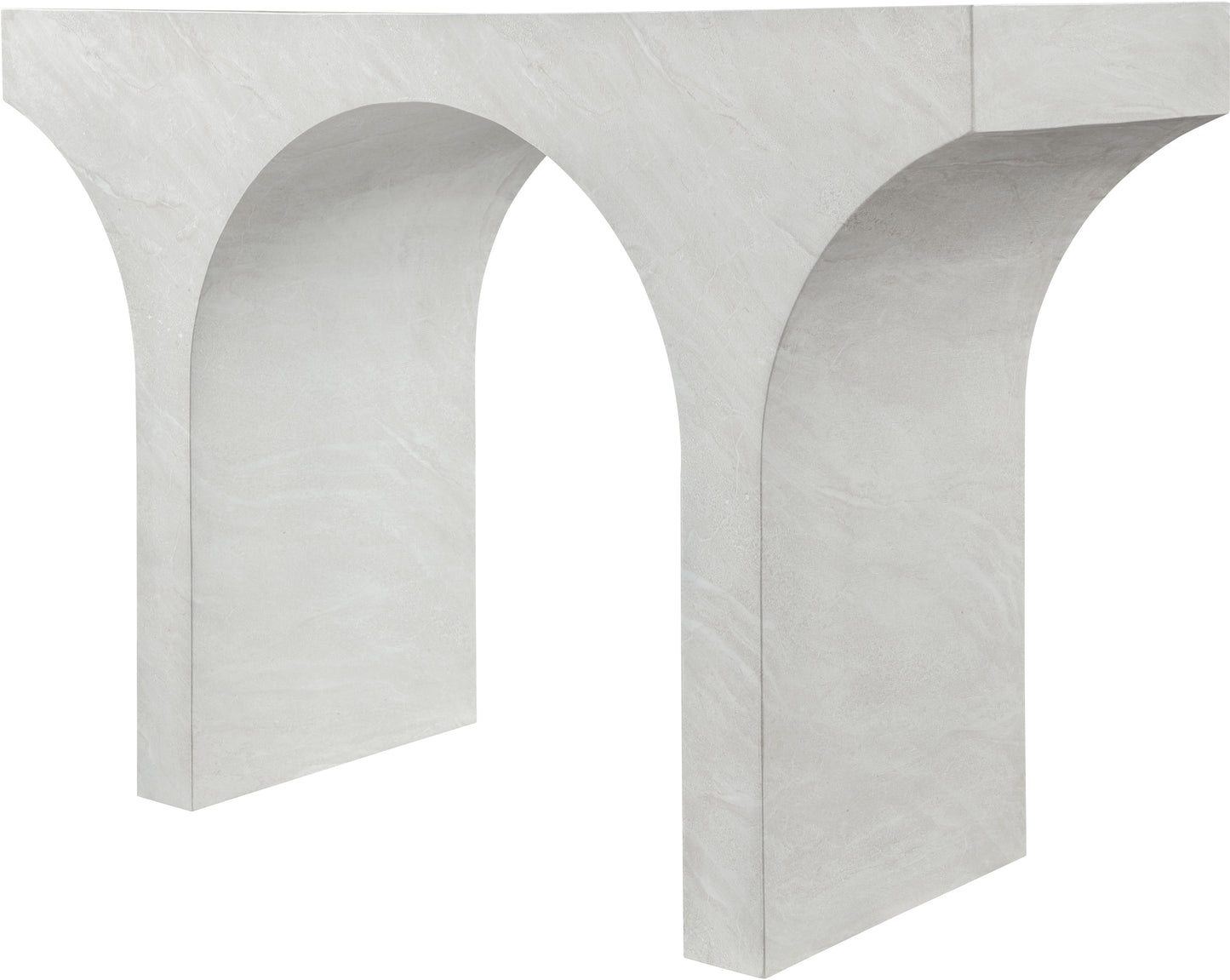 Pomezia Marble Finish Console Table