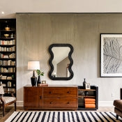 Bellagio Oak Veneer Mirror