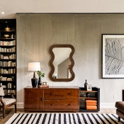 Bellagio Oak Veneer Mirror