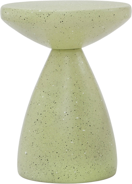 Anika Iron Terrazo End Table