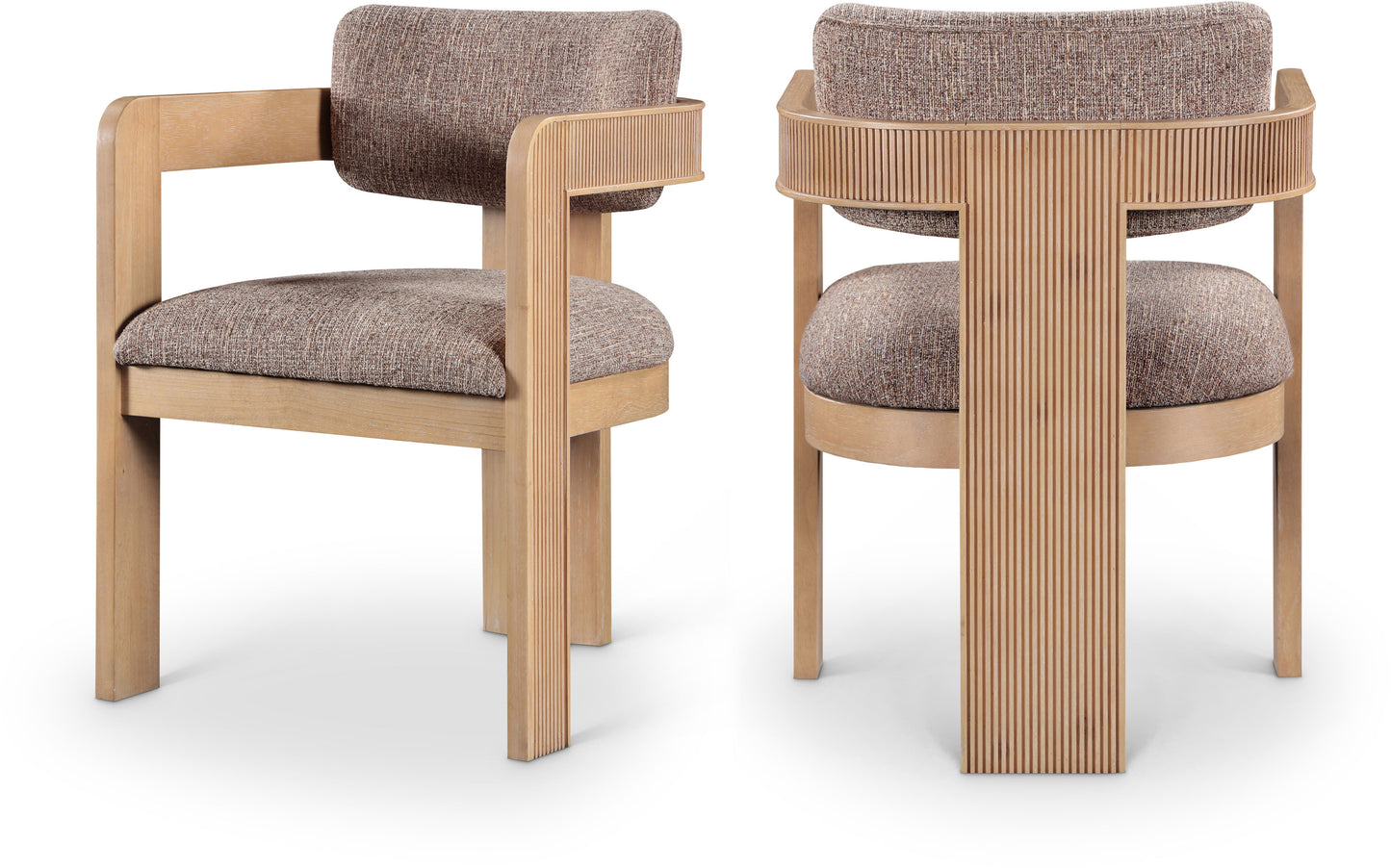 Dame Fabric Upholstered Counter Stool