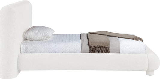 Modena Chenille Fabric Upholstered Bed