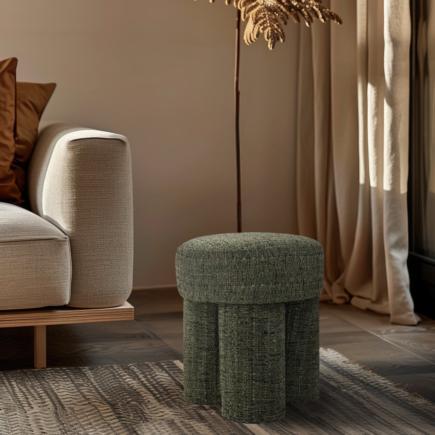 Larson Fabric Ottoman / Stool