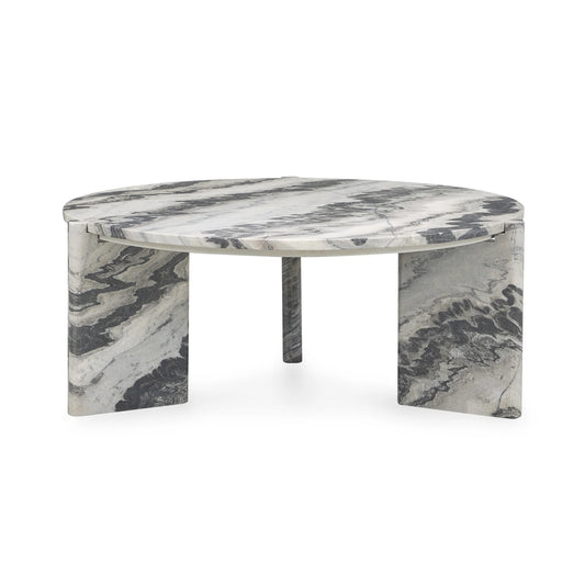 Zora Marble Round Coffee Table