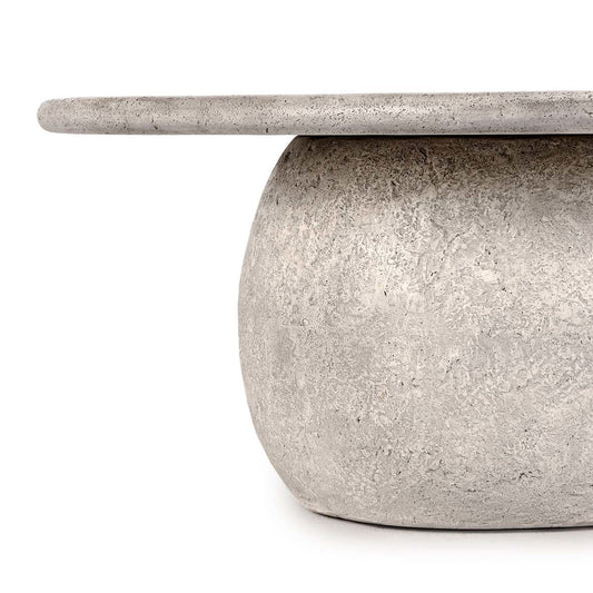 Britney Outdoor Round Coffee Table