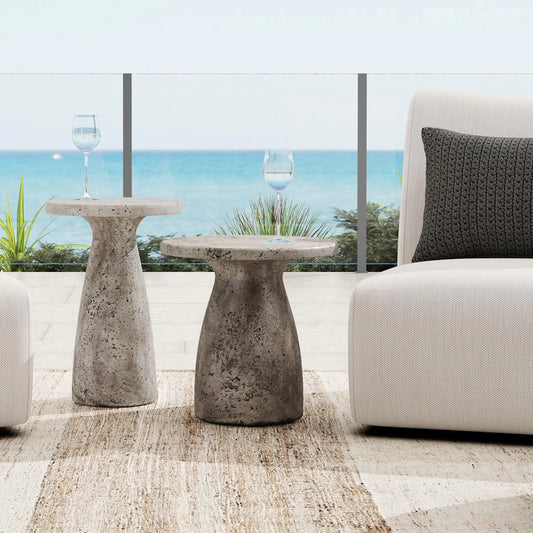 Collins Outdoor Round Accent Table