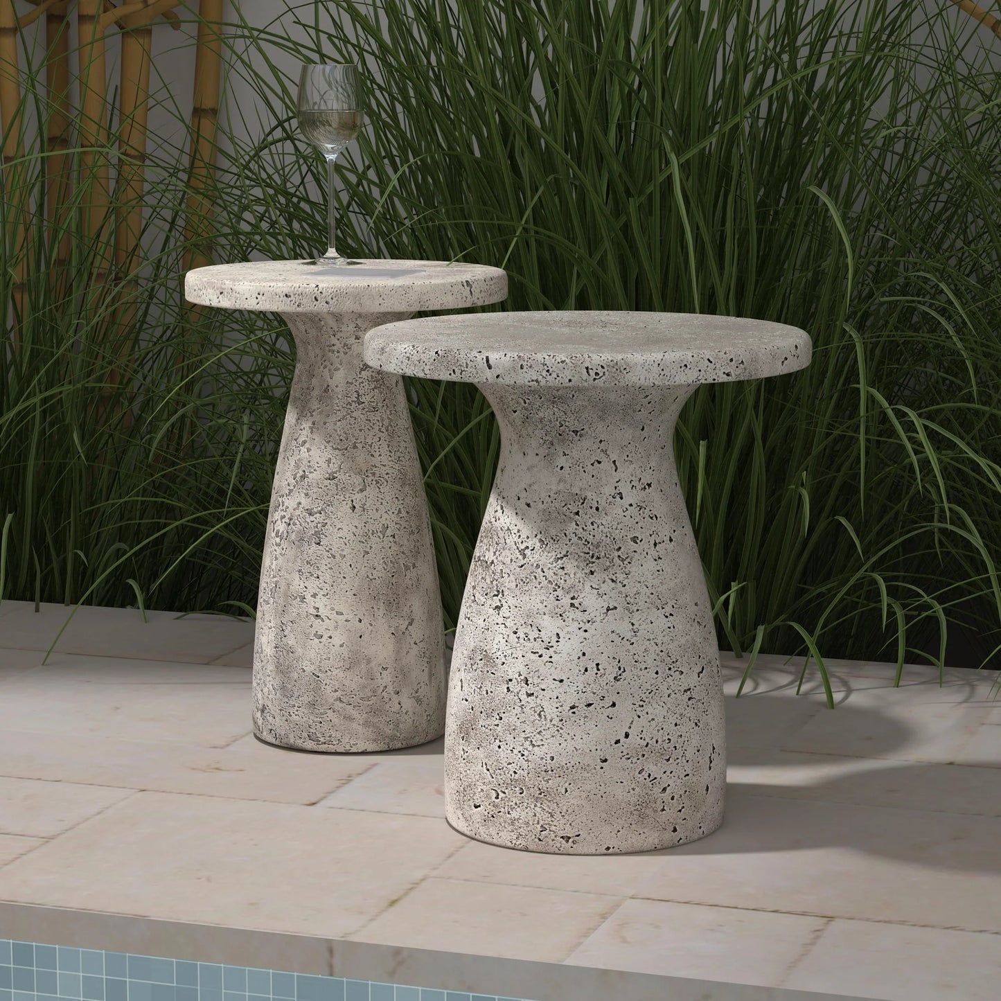 Collins Outdoor Round Accent Table